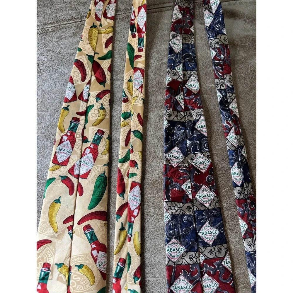 Tabasco vtg neckties